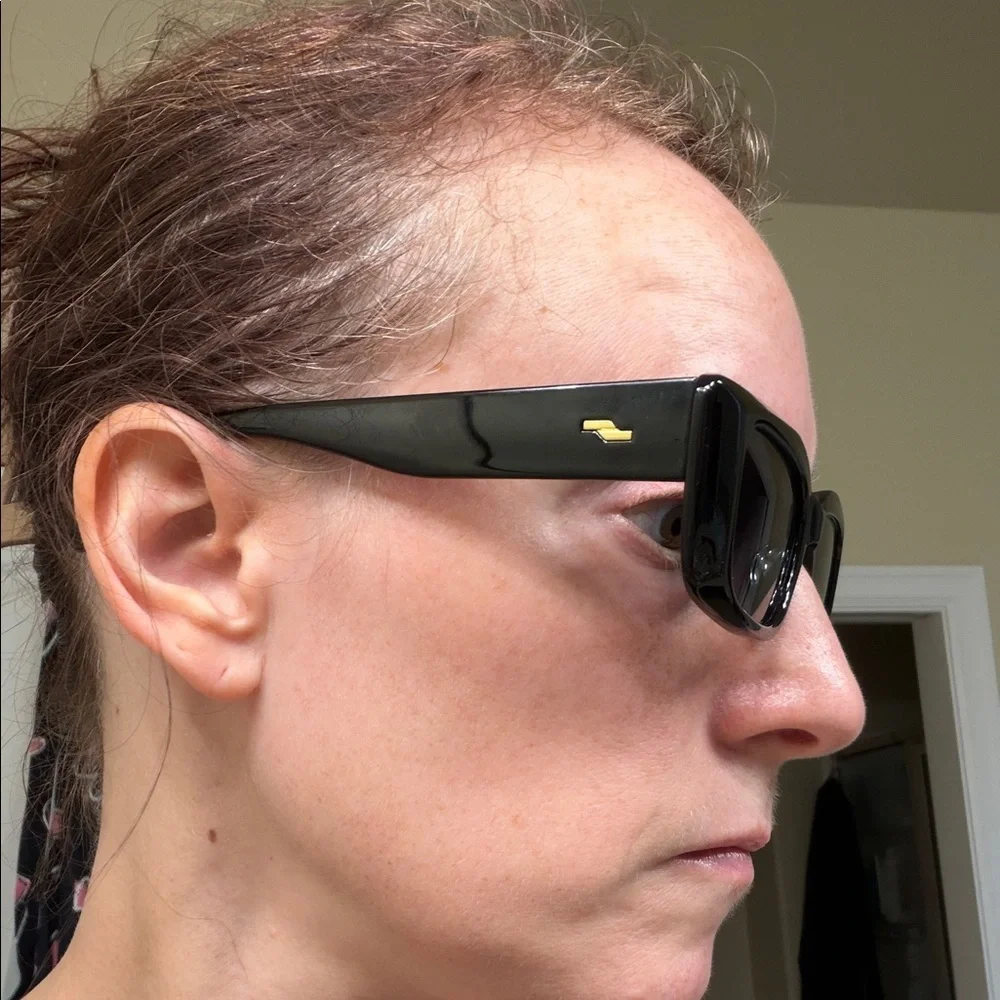 SOJOS Black Rectangle Women's Sunglasses